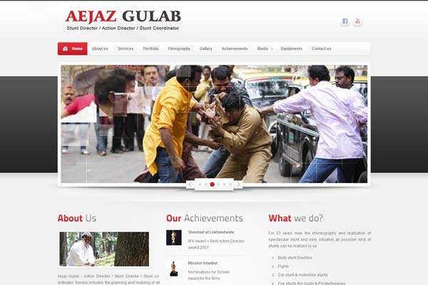 Bollywood Website Design Project 10