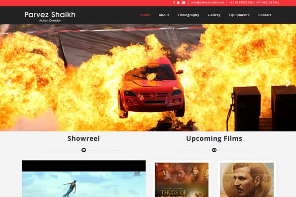 Bollywood Website Design Project 12