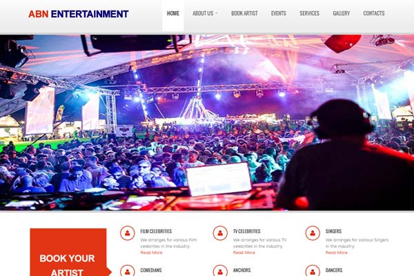 Bollywood Website Design Project 18