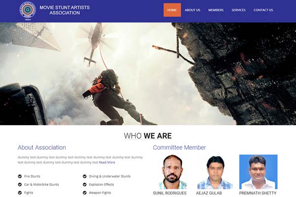 Bollywood Website Design Project 20