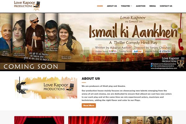 Bollywood Website Design Project 21