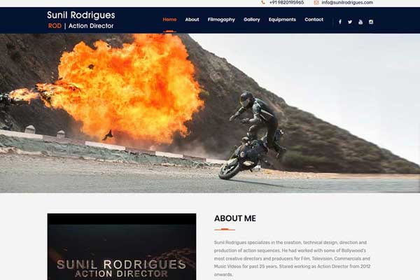 Bollywood Website Design Project 23