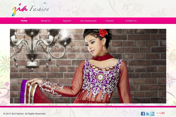 Fashion Website Design Project 1