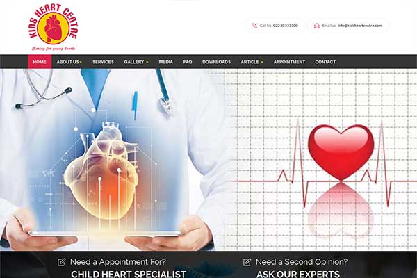 Medical Website Design Project 2