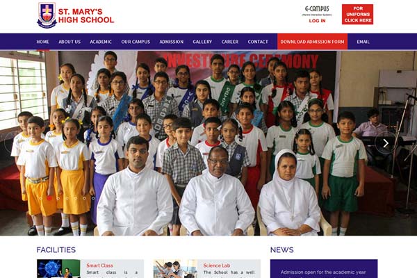 Education Website Design Project 4