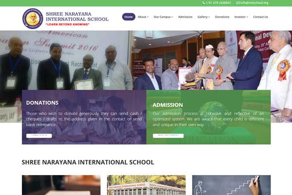 Education Website Design Project 8